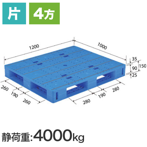 LX-1012D4（三甲製）1200×1000×150mm