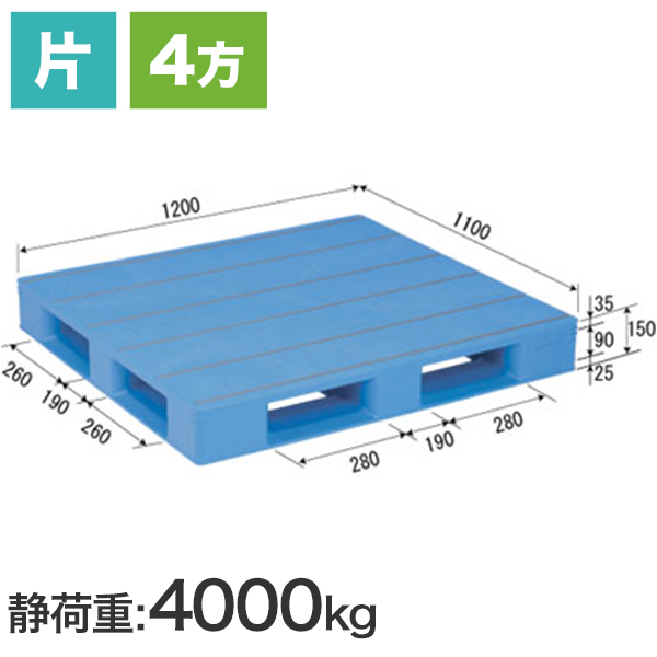 LX-1112D4（三甲製）1200×1100×150mm