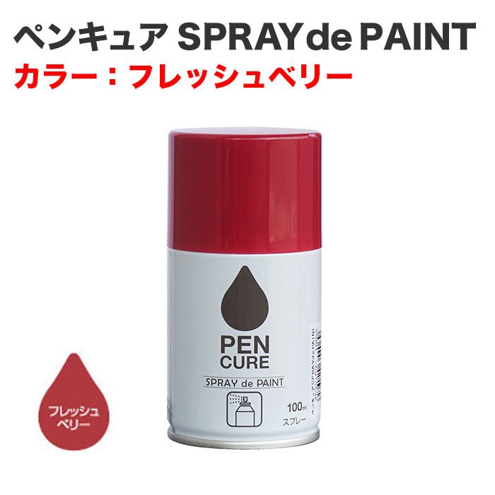 ペンキュア SPRAY de PAINT 100ml フレッシュベリー