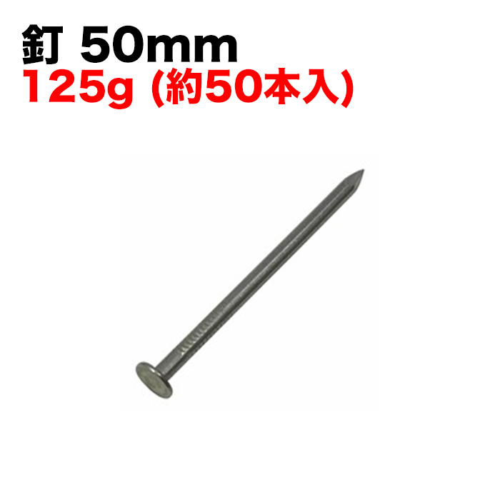 釘 50mm 125g (約50本入)