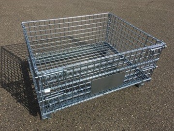お値打ちメッシュパレット　電気メッキ   W1000×L800×H510