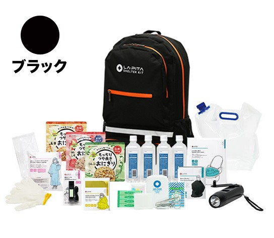 防災セット SHELTER スタンダードβ ブラック