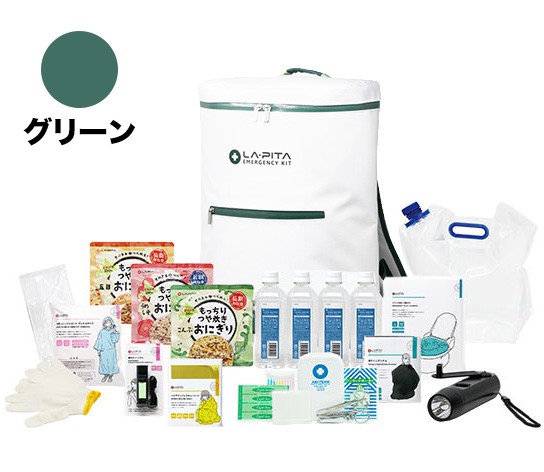 防災セット ラピタ スタンダードβ グリーン